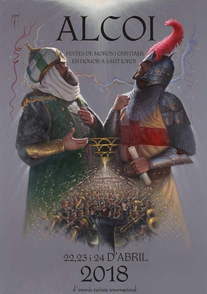Fiestas de Moros y Cristianos en honor de San Jorge  
